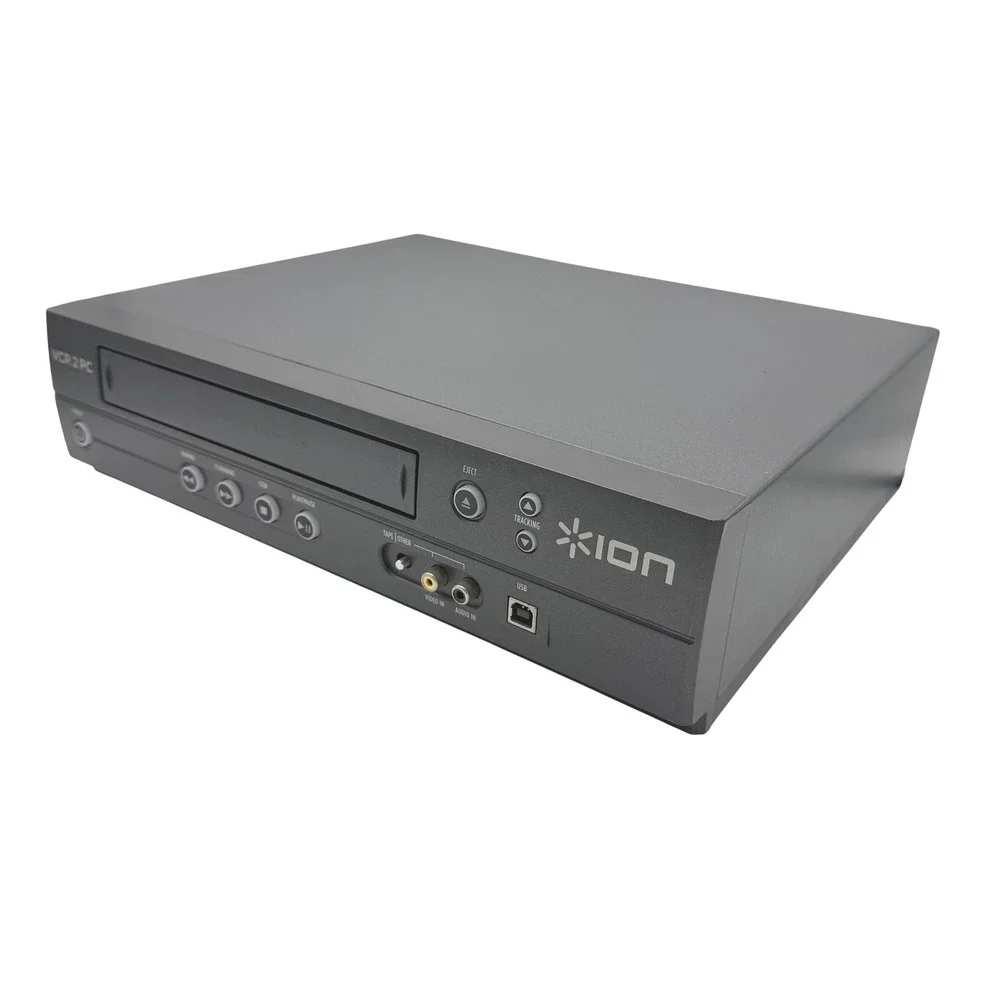 ION VCR 2 PC Video Conversion‎ System Black VHS to Digital Converter